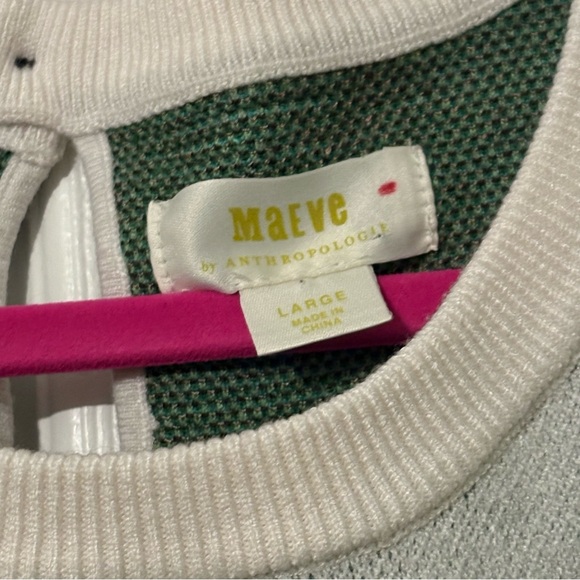 EUC Maeve by Anthropologie short sleeve floral sweater - Picture 2 of 7